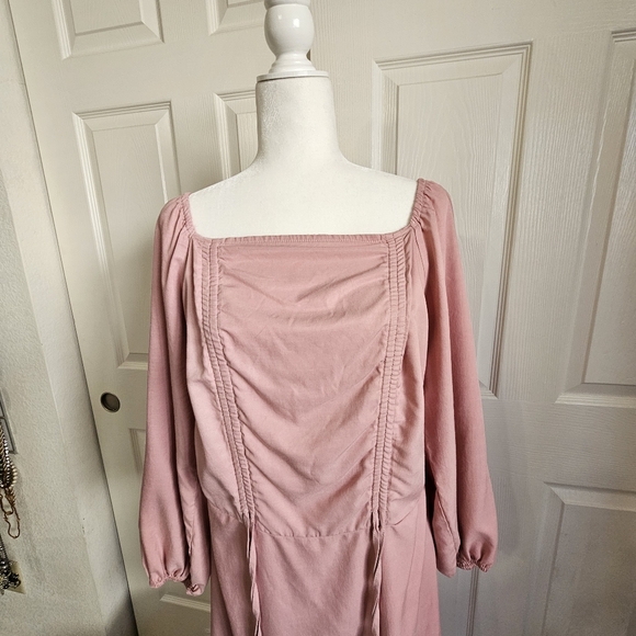 Shein Plus Womens Long Sleeve Dress 1XL - Picture 2 of 7